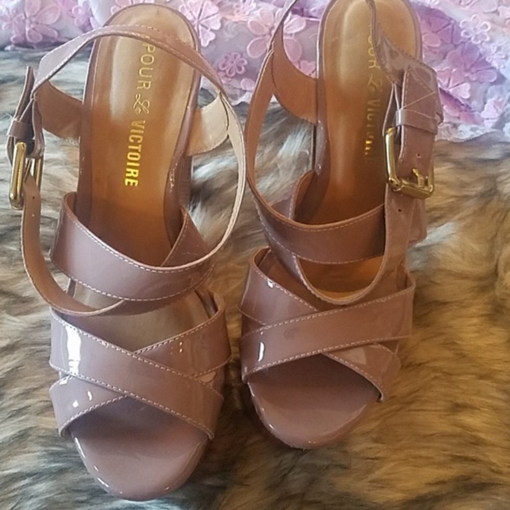 Pretty Platforms (8.5 Runs Small). Price is Firm or Best Offer.